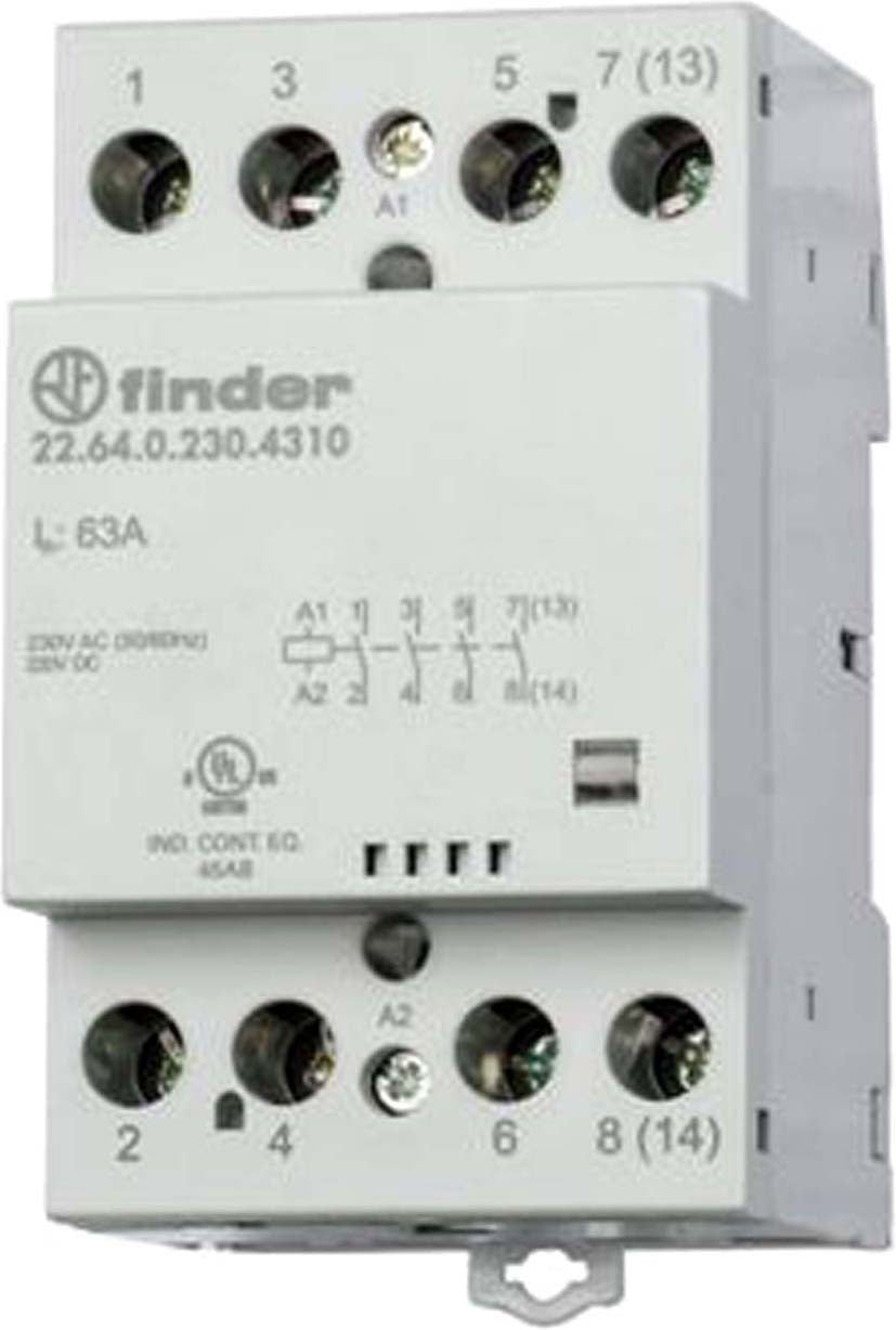 FIN 226402304610 CONTACTEUR 65A 4 CONTACTS 52MM