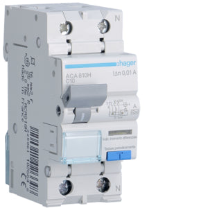 HAG ACA810H DIFF MAGN ACC 1PN 10MA A 10A 4 5KA C 2M