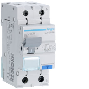 HAG ADC910H DIFF MAGN 1PN 30MA AC 10A 6KA C 2M