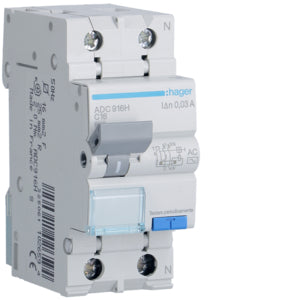 HAG ADC916H DIFF MAGN 1PN 30MA AC 16A 6KA C 2M