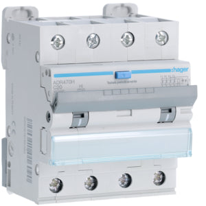 HAG ADR470H DIFF MAGN 4P 30MA A HI 20A 10KA C 4M