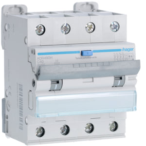 HAG ADR490H DIFF MAGN 4P 30MA A HI 40A 10KA C 4M
