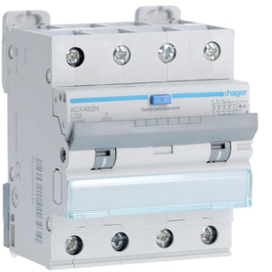 HAG ADX482H DIFF MAGN 4P 30MA A 32A 10KA C 4M