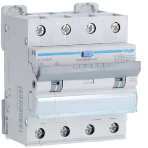 HAG AFQ482H DIFF MAGN 4P 300MA AC 32A 10KA C 4M