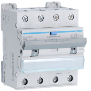 HAG AFQ490H DIFF MAGN 4P 300MA AC 40A 10KA C 4M