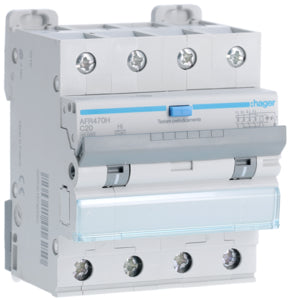HAG AFR470H DIFF MAGN 4P 300MA A HI 20A 10KA C 4M