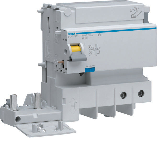 HAG BDC280E BLOC DIFF 125A 30MA AC FIX 2P