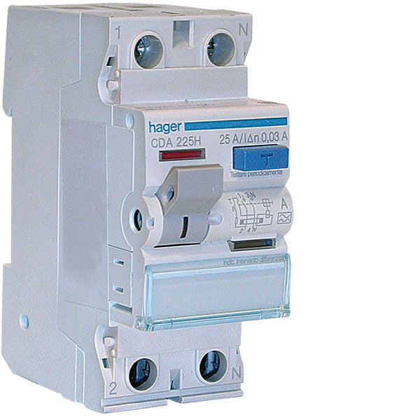 HAG CDA263H DIFF INT ACC 2P 30MA 63A A 2M