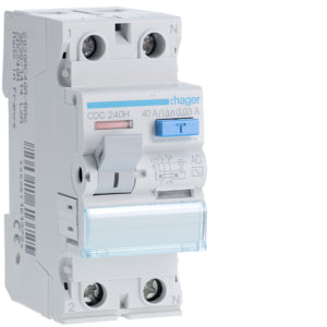 HAG CDC240H DIFF INT ACC 2P 30 MA 40A 2M
