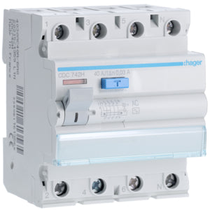 HAG CDC742H DIFF INT 4P 30MA 40A 4M