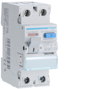 HAG CDH240H DIFF INT ACC 2P 30MA 40A HI 2M