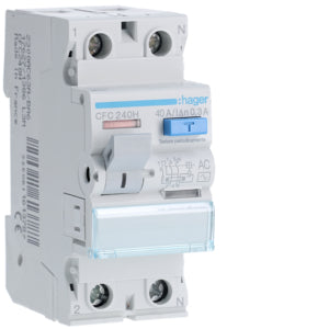HAG CFC240H DIFF INT ACC 2P 300MA 40A 2M