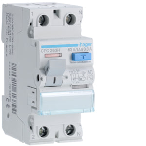 HAG CFC263H DIFF INT ACC 2P 300 MA 63A 2M