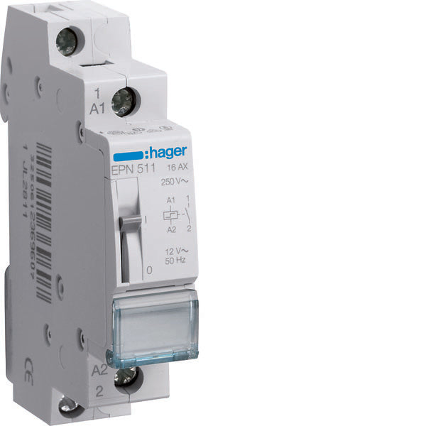 HAG EPN511 RELAIS PAS À PAS 16A 12V 1NA 1M
