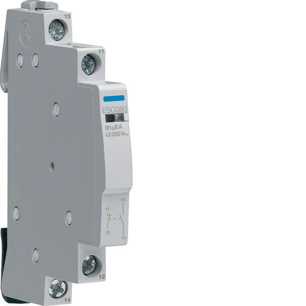 HAG ESC080 CONTACT AUXILIAIRE 1NO+1NC 240VAC 6A 0 5M