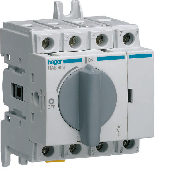 HAG HAB403 SECTIONNEURS MAN INT 4P X 32A 3 5M