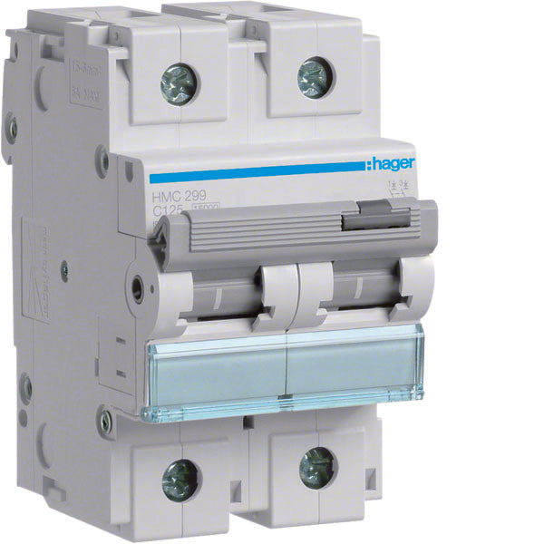 HAG HMC299 COMMUTATEUR AUTOMATIQUE 2P 125A 15KA C 3M
