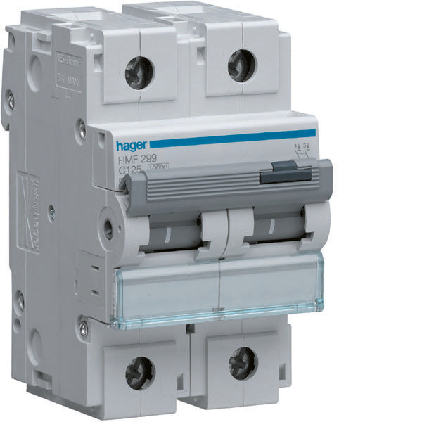 HAG HMF299 DISJONCTEUR 2P 125A10 KA C 3M