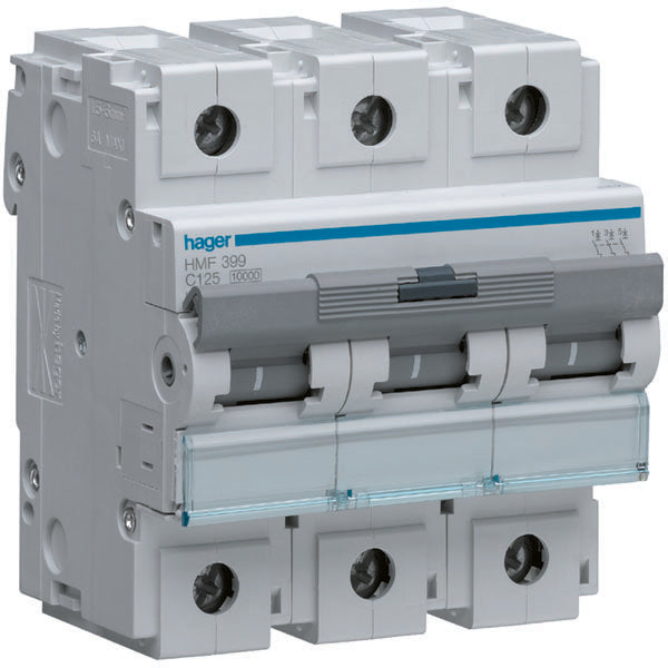 HAG HMF399 DISJONCTEUR 3P 125A10 KA C 4 5M