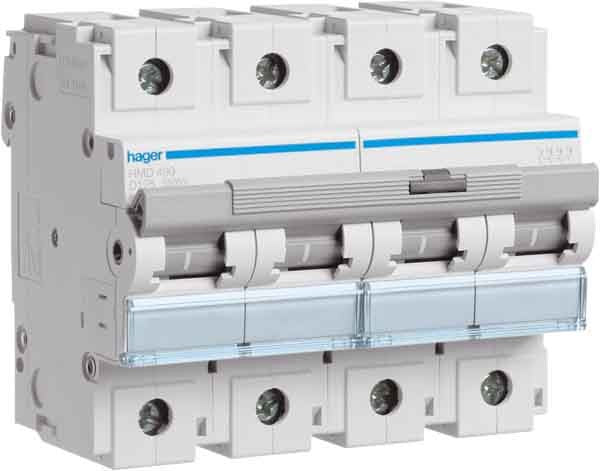 HAG HMF490 DISJONCTEUR 4P 100A10 KA C 6M