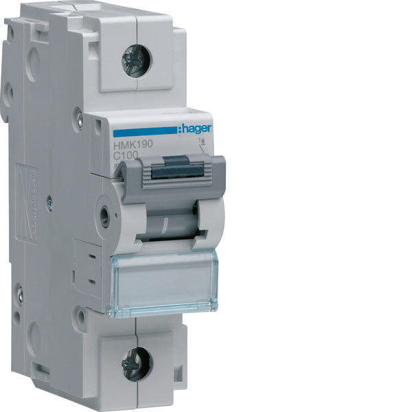 HAG HMK190 DISJONCTEUR 1P 100A 30KA C 1 5M