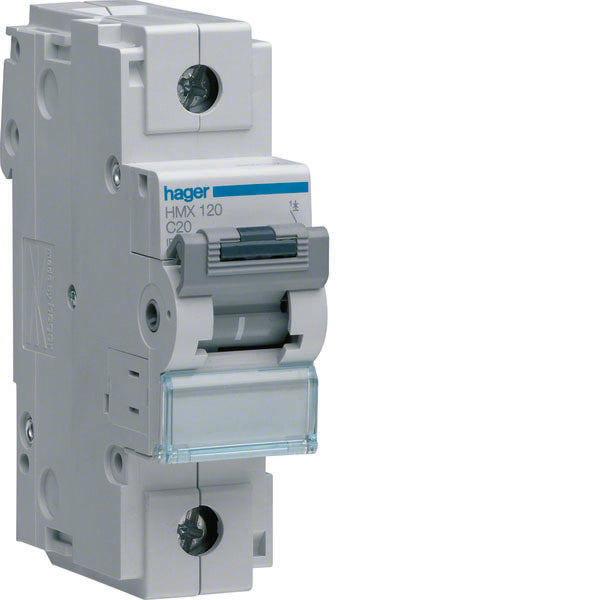 COMMUTATEUR AUTOMATIQUE HAG HMX120 50KA 20A 1P C 1 5M