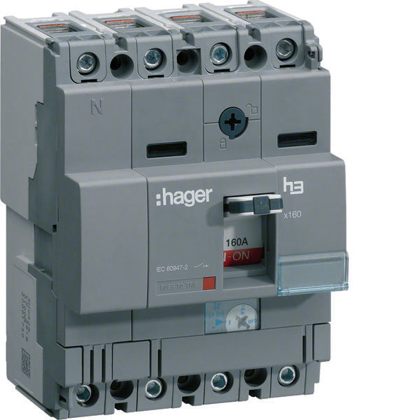 HAG HNA041H AUTO BREAK X160 4P 40KA 40A TRIP TM
