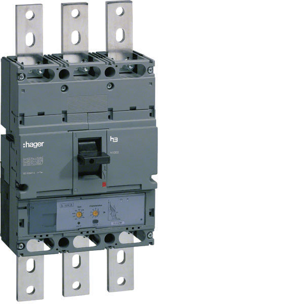 HAG HNE800H AUTO BREAK H1000 3P 50KA 800A DÉCLENCHEMENT LSI