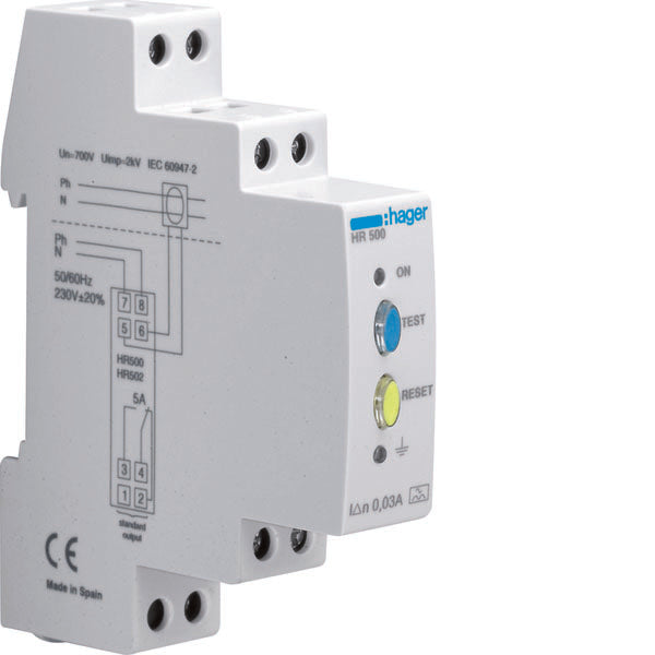 HAG HR500 R DIFF 0 03A INSTANTANE 1M