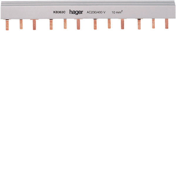 HAG KB363C BARRE D'EXTRÉMITÉ 3P 63A 24M