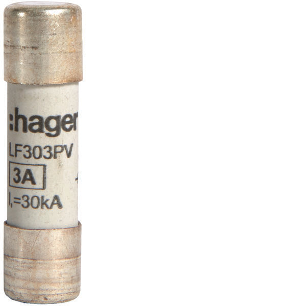 HAG LF303PV FUSIBLE PHOTOVOLTAÏQUE 10 3X38 3A 1000V DC