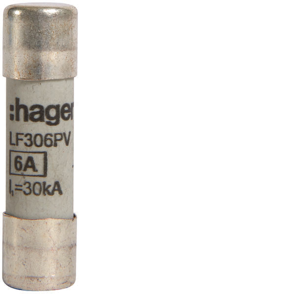 HAG LF306PV FUSIBLE PHOTOVOLTAÏQUE 10 3X38 6A 1000V DC