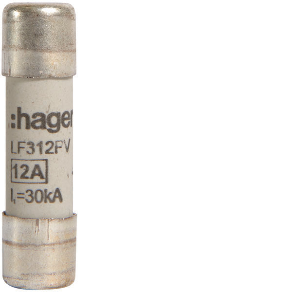 HAG LF312PV FUSIBLE PHOTOVOLTAÏQUE 10 3X38 12A 1000V DC