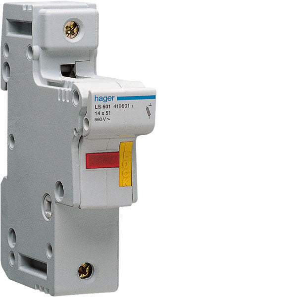 HAG LS601 ACCESS FUSIB SUPPORT 14X51 1P 1 5M