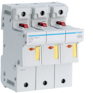 HAG LS603 ACCESS FUSIB SUPPORT 14X51 3P 4 5M