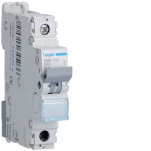 HAG MBA140 COMMUTATEUR AUTOMATIQUE 1P 40A 6 KA B 1M