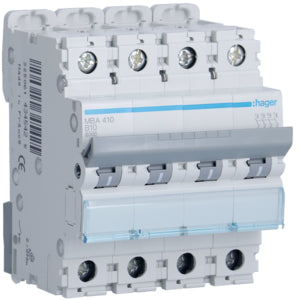 HAG MBA410 COMMUTATEUR AUTOMATIQUE 4P 10A 6 KA B 4M