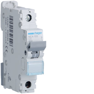 HAG MCA103 COMMUTATEUR AUTOMATIQUE 1P 3A 6 KA C 1M