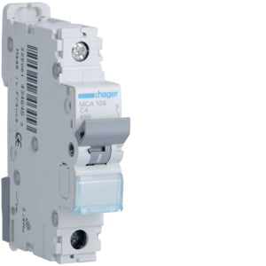 HAG MCA104 COMMUTATEUR AUTOMATIQUE 1P 4A 6 KA C 1M