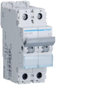 HAG MCA201 COMMUTATEUR AUTOMATIQUE 2P 1A 6 KA C 2M