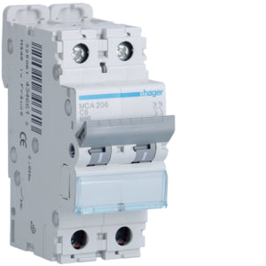 HAG MCA206 COMMUTATEUR AUTOMATIQUE 2P 6A 6 KA C 2M
