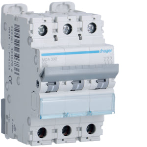 HAG MCA302 COMMUTATEUR AUTOMATIQUE 3P 2A 6 KA C 3M
