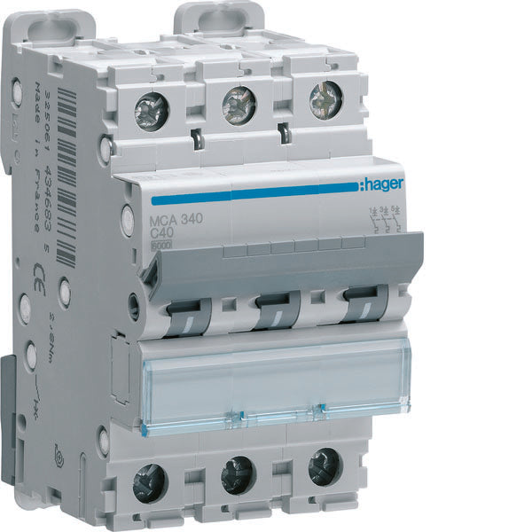 HAG MCA340 COMMUTATEUR AUTOMATIQUE 3P 40A 6 KA C 3M