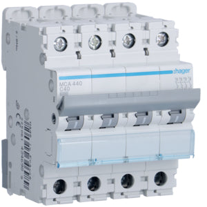 HAG MCA440 COMMUTATEUR AUTOMATIQUE 4P 40A 6 KA C 4M