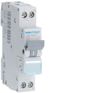 HAG MHN525A COUPURE AUTOMATIQUE 1P+N 25A 4 5KA B 1M