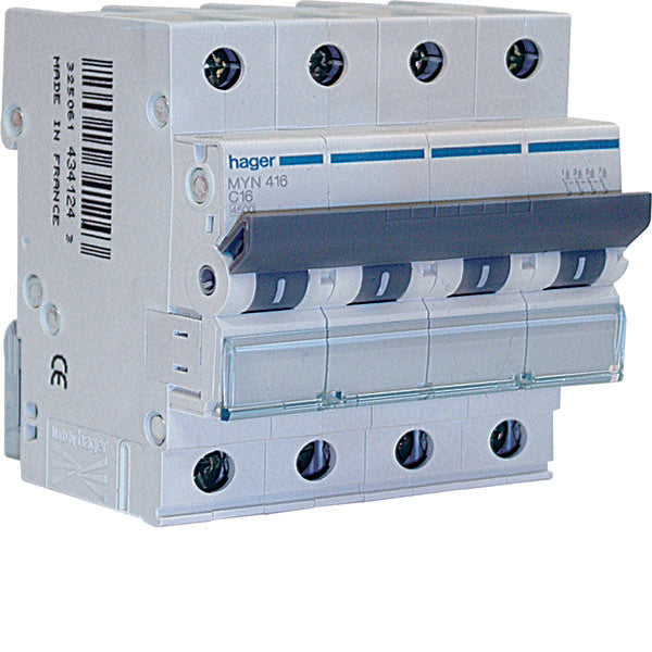 HAG MYN406 COMMUTATEUR AUTOMATIQUE 4P 6A 4 5KA C 4M