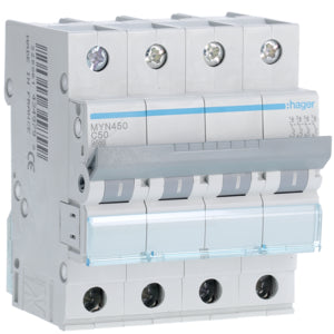 HAG MYN450 COMMUTATEUR AUTOMATIQUE 4P 50A 4 5KA C 4M