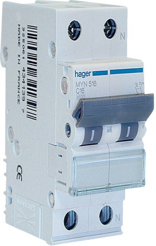HAG MYN540 COMMUTATEUR AUTOMATIQUE 1P+N 40A 4 5KA C 2M