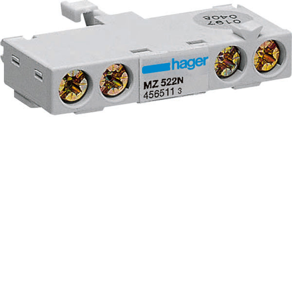 HAG MZ522N CONTACT AUXILIAIRE 1NO 1 2M