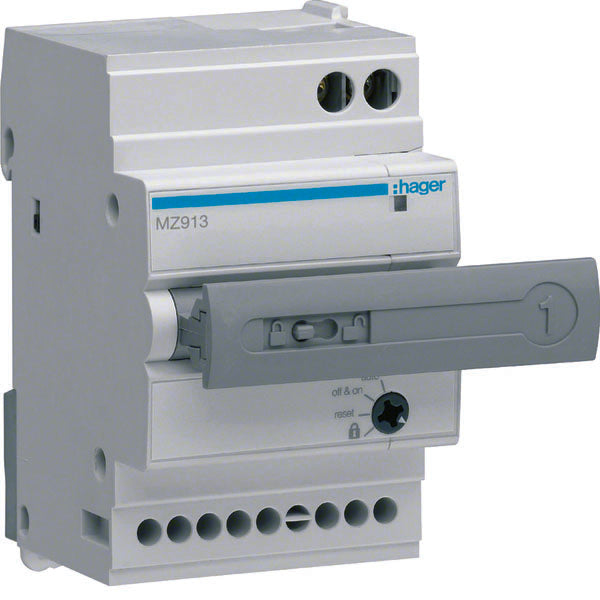 HAG MZ913 COM A MOT 230VAC AUTORIARMO X 3P E 4P 3M